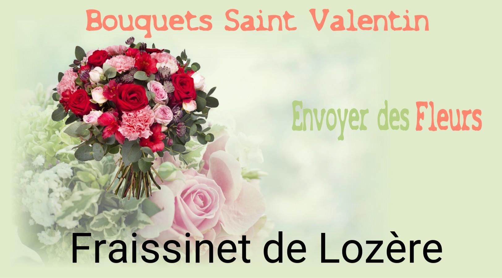 Roses de Saint-Valentin livrées à Fraissinet-de-Lozère